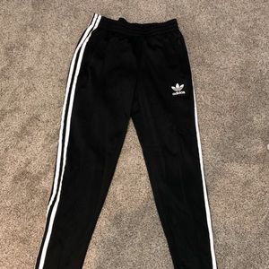 Fleece lined Adidas sweatpants